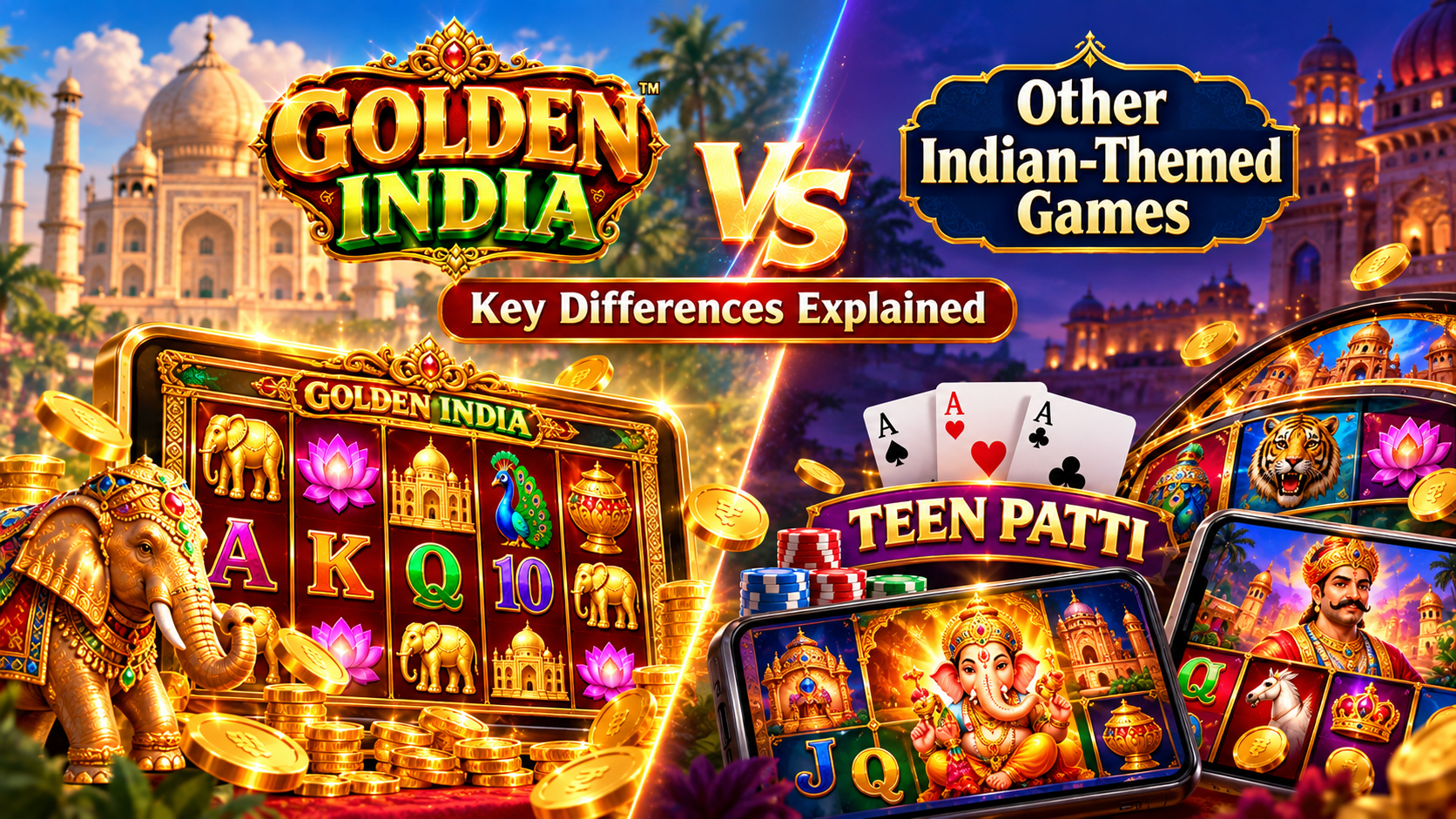Golden India vs Other Indian-Themed Games