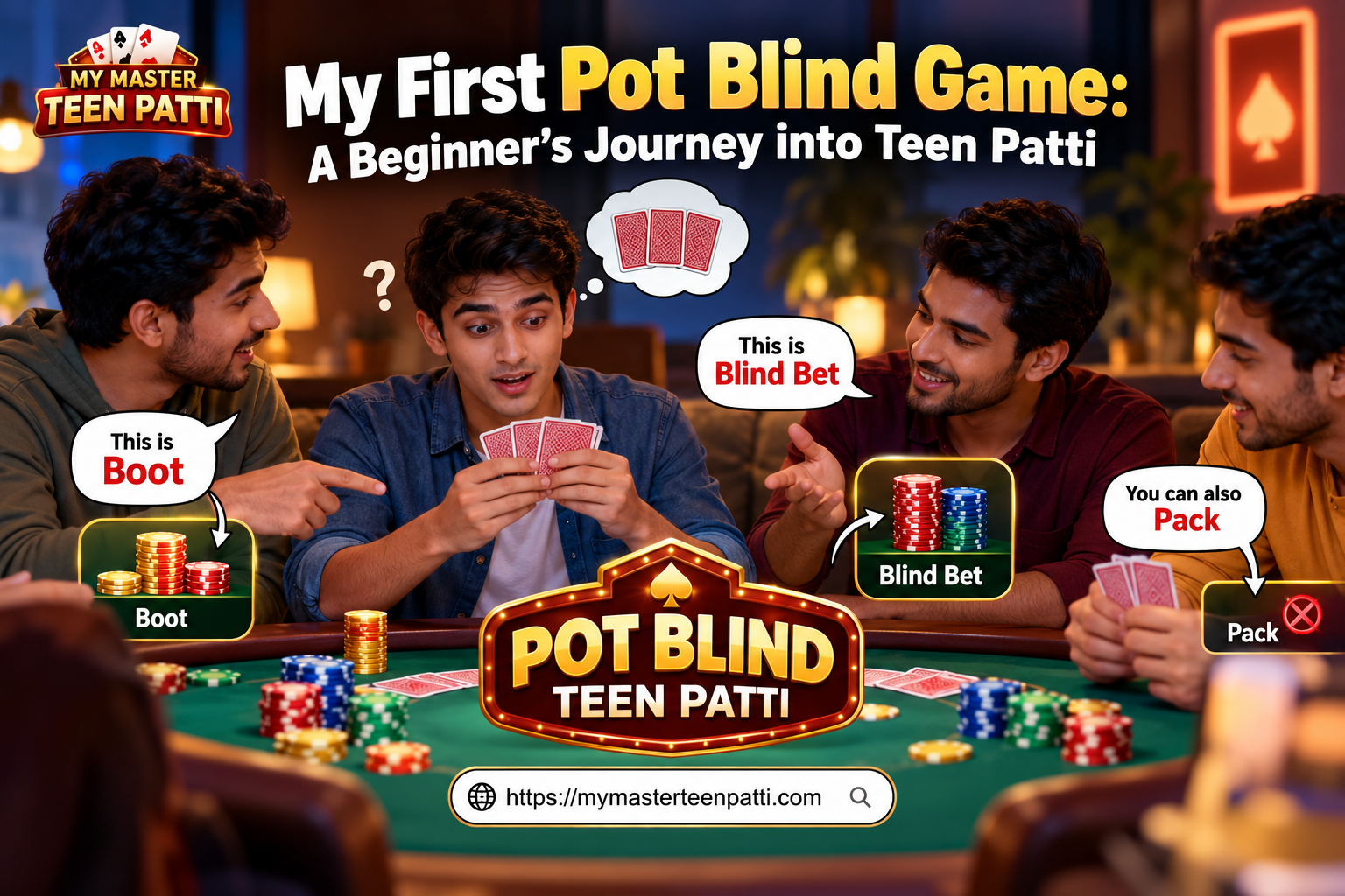 Pot Blind Teen Patti Explained