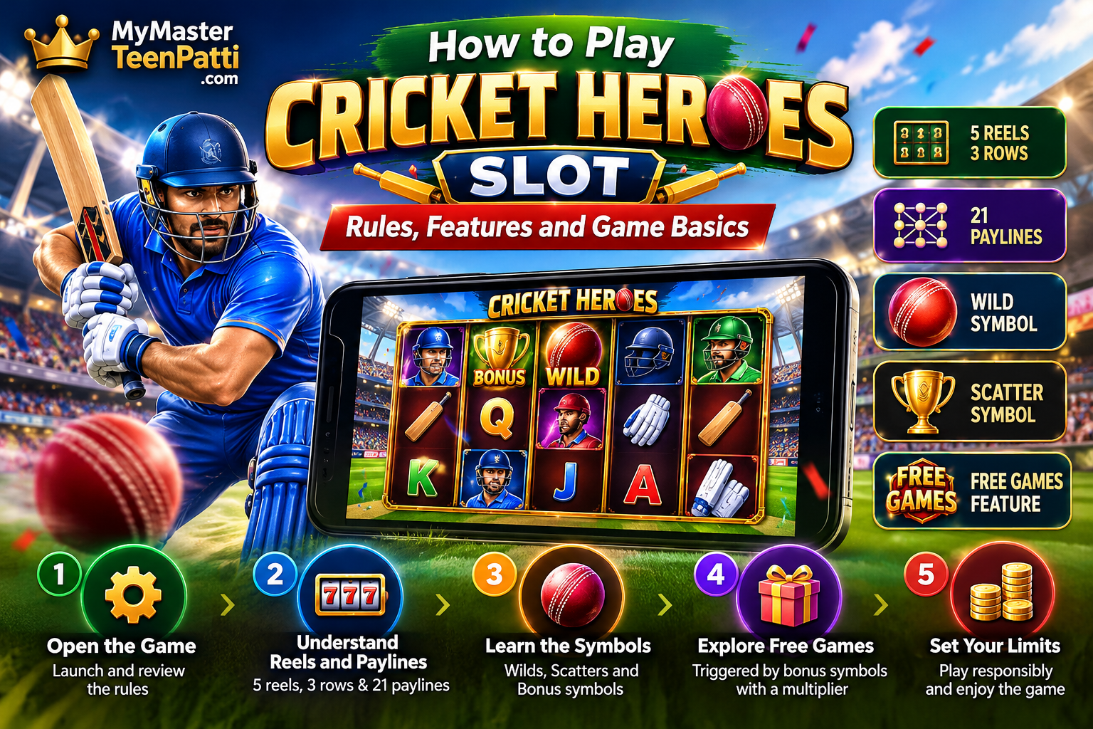 Cricket Heroes Slot Game Guide